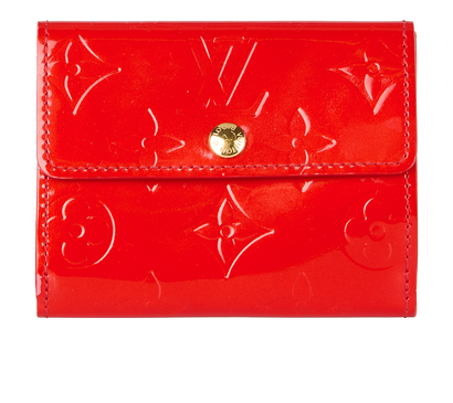 Louis Vuitton Wallet Purse, &pound;230, Accessories, Red, Patent Leather, Front view